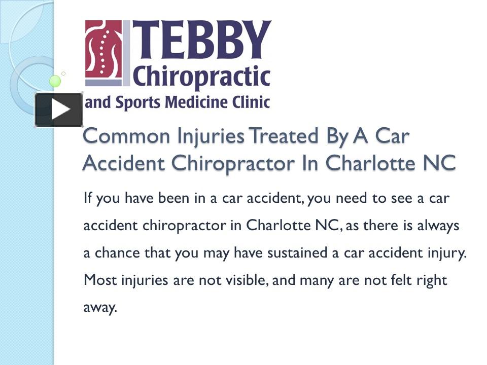 PPT – Common Injuries Treated By A Car Accident Chiropractor In ...