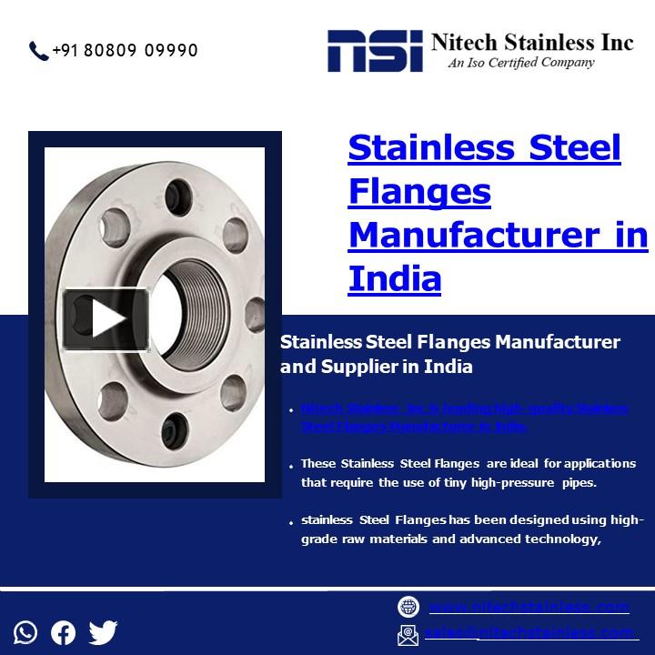 PPT – Flanges | Slip On Flanges | Weld Neck Flanges | - Nitech ...