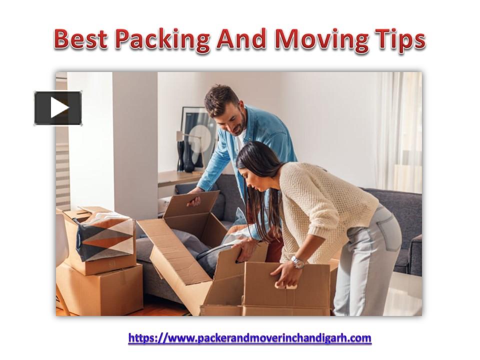 PPT – Best Packing and Moving Tips PowerPoint presentation | free to ...