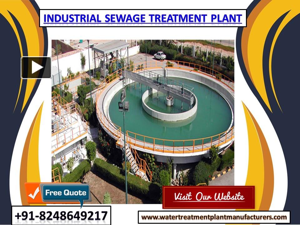 PPT – Sewage Water Treatment Plant Construction Company Chennai ...