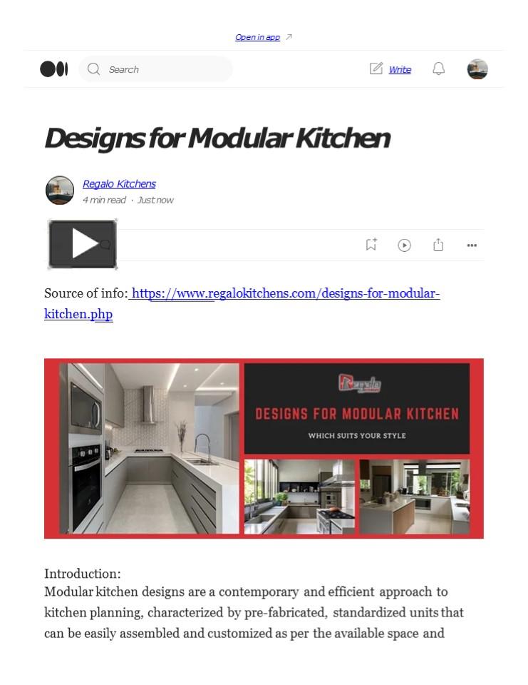 PPT – Designs for Modular Kitchen PowerPoint presentation | free to ...