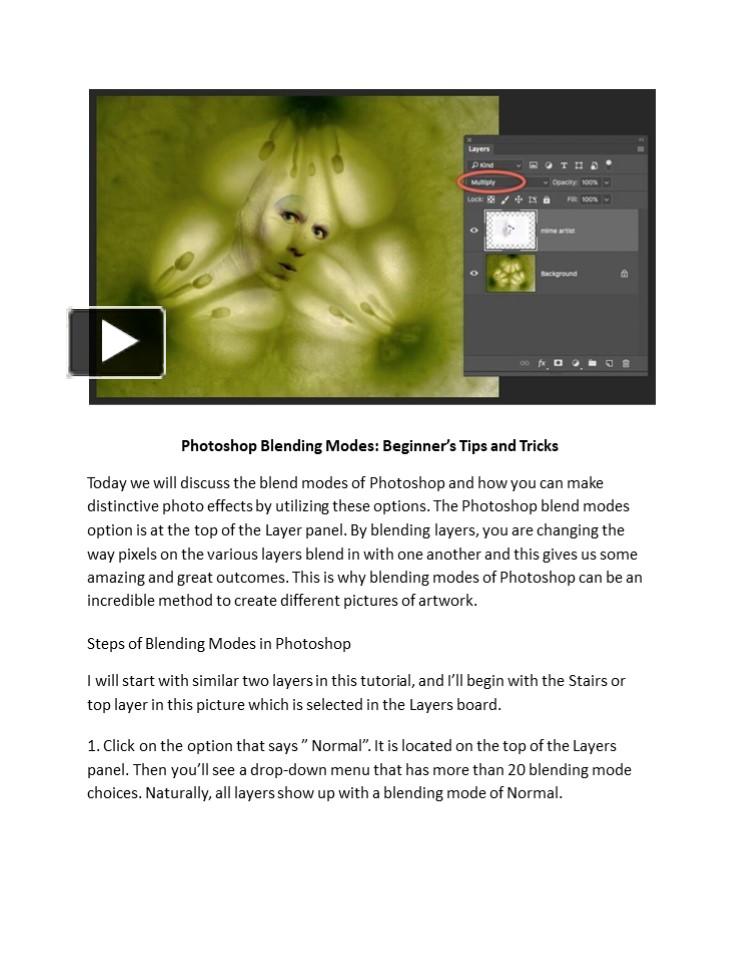 PPT – Photoshop Blending Modes: Beginner’s Tips and Tricks PowerPoint ...