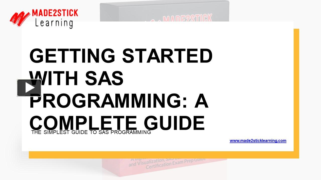 PPT – Getting Started with SAS Programming: A Complete Guide PowerPoint ...