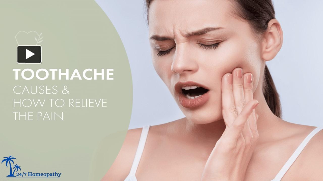 PPT – Fast Relief for Toothache | 24/7 Homeopathy Clinic Zirakpur ...