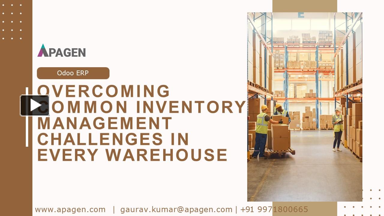 PPT – Overcoming Common Inventory Management Challenges in Every ...