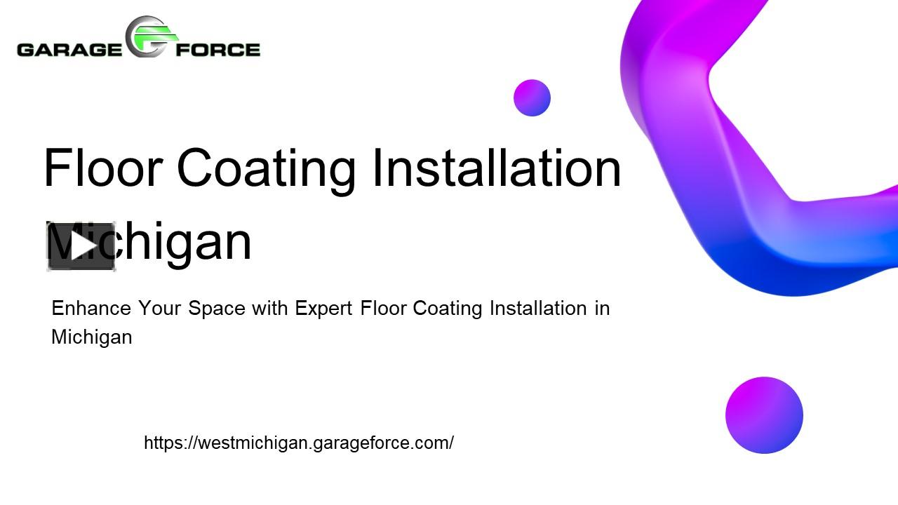 PPT – Floor Coating Installation Michigan PowerPoint presentation ...