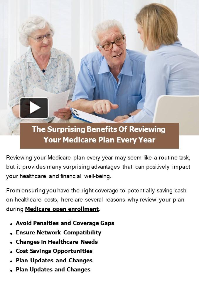 PPT – The Surprising Benefits Of Reviewing Your Medicare Plan Every ...