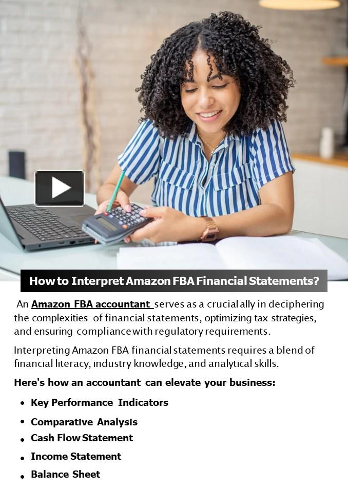 PPT – How to Interpret Amazon FBA Financial Statements? PowerPoint ...