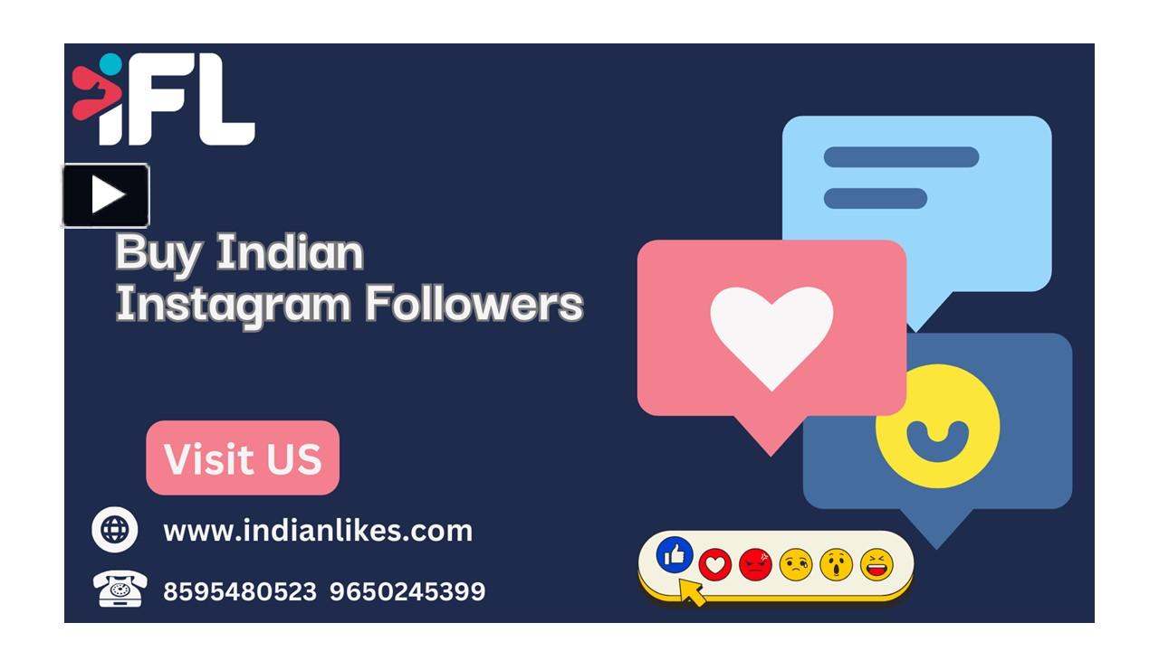 PPT – Buy Indian Instagram Followers - IndianLikes (1) PowerPoint ...