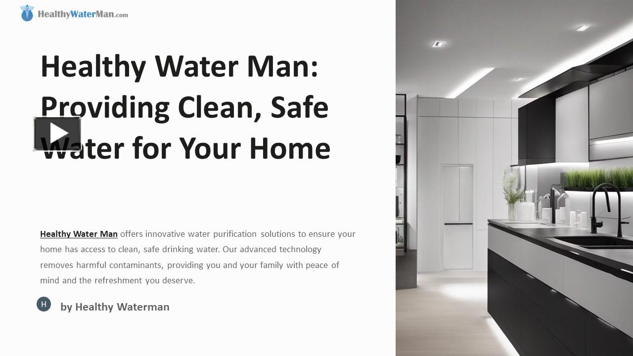 PPT – Top Water Purification Systems for Home | Clean & Safe Drinking ...