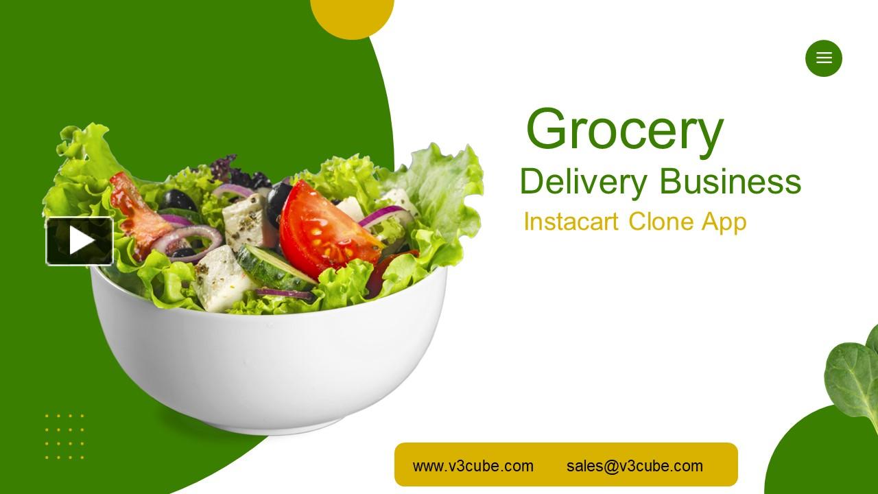 PPT – How To Develop A Grocery Delivery App Using Instacart Clone ...