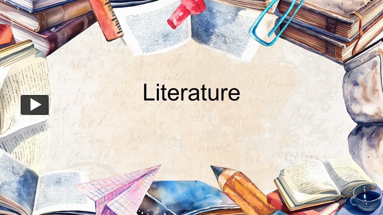 PPT – Unraveling the Foundations: Basics of English Literature ...