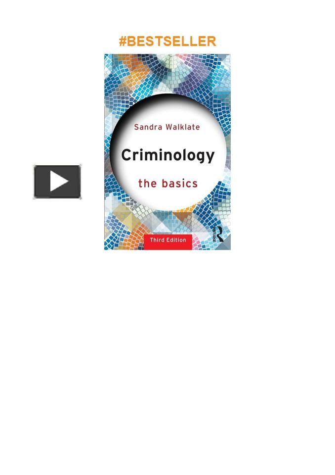 PPT – pdf download Criminology: The Basics PowerPoint presentation ...