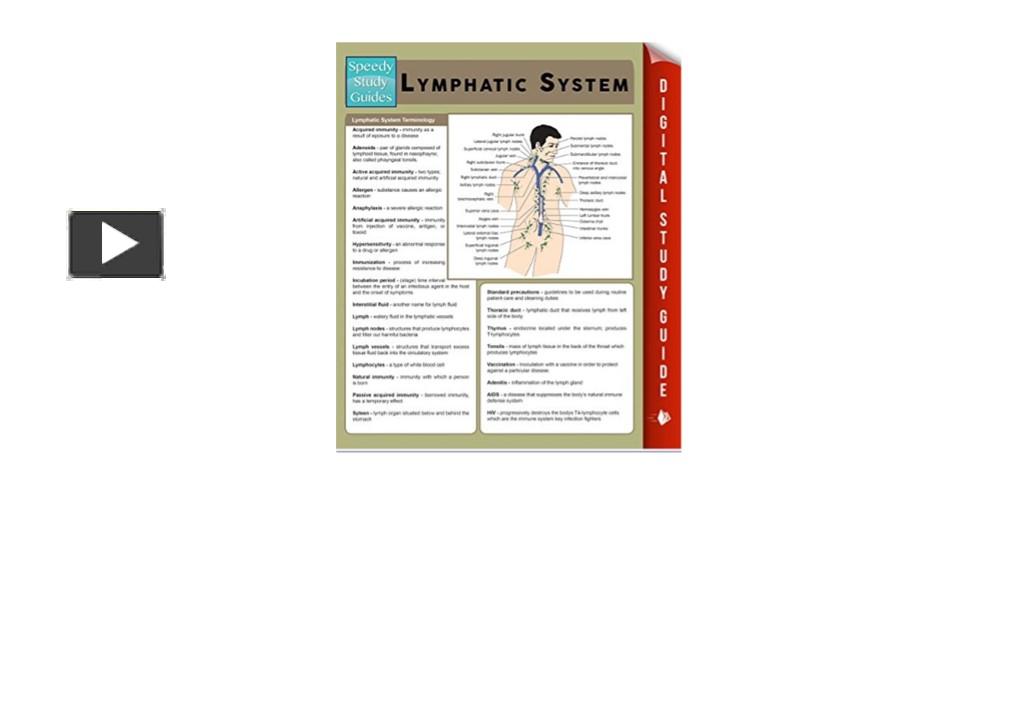 PPT – [PDF] READ⚡ Lymphatic System (Speedy Study Guides) Kindle Edition ...