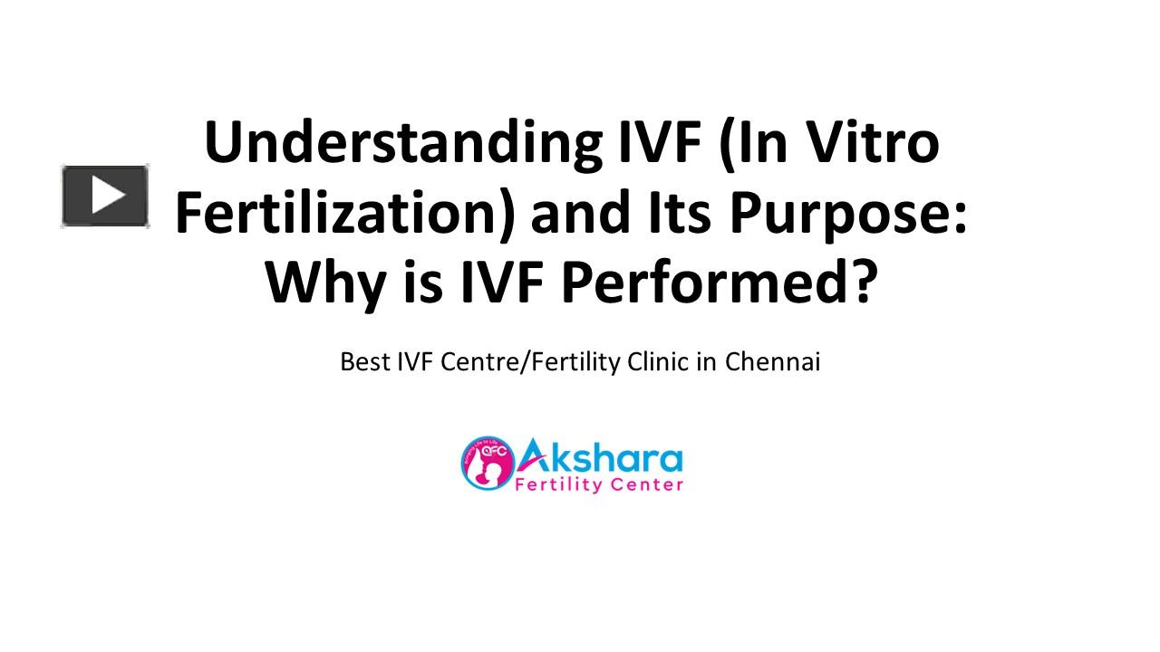 PPT – IVF treatment in Chennai PowerPoint presentation | free to ...