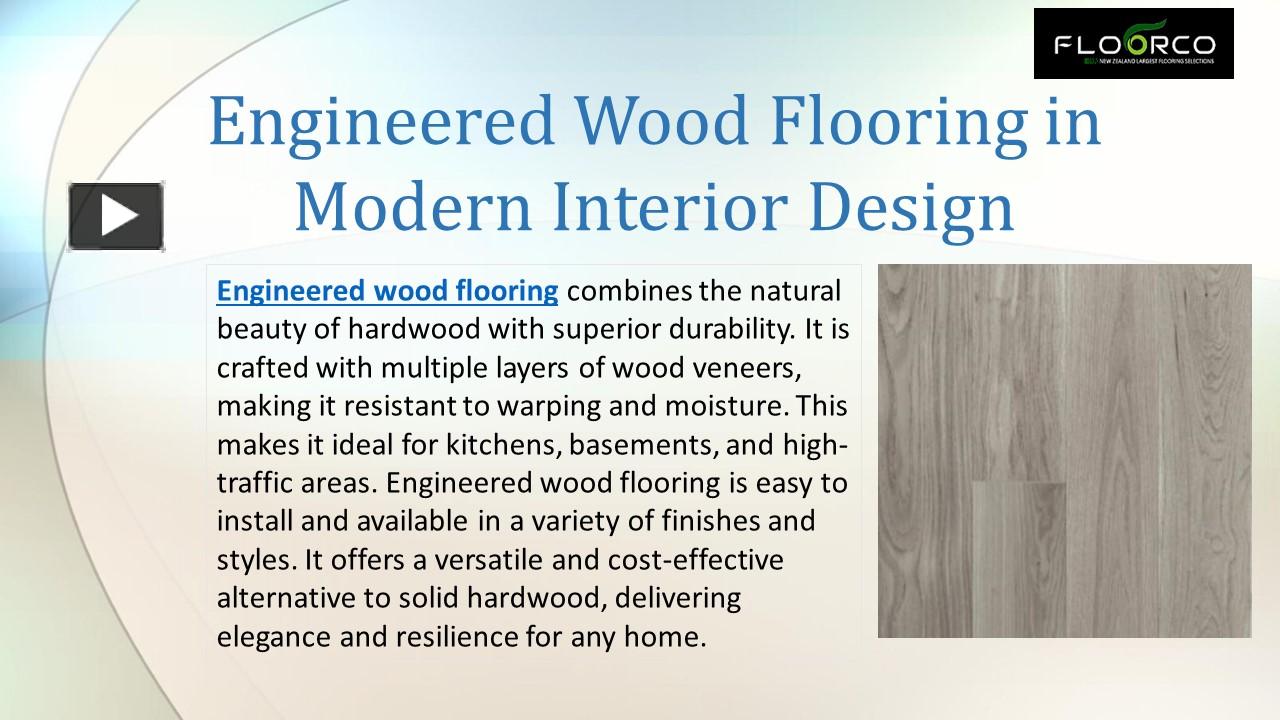 PPT – Engineered Wood Flooring in Modern Interior Design PowerPoint ...