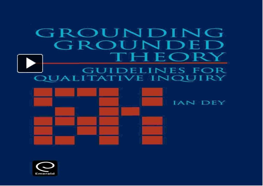 PPT – [PDF⚡READ ONLINE] Grounding Grounded Theory: Guidelines for ...