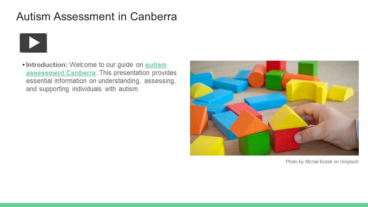 PPT – Autism Assessment in Canberra: Understanding Autism Spectrum ...