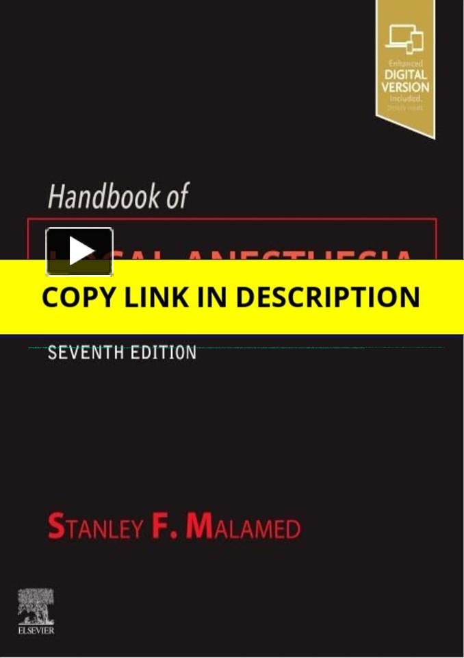 PPT – [PDF] Handbook of Local Anesthesia 7th Edition Android PowerPoint ...