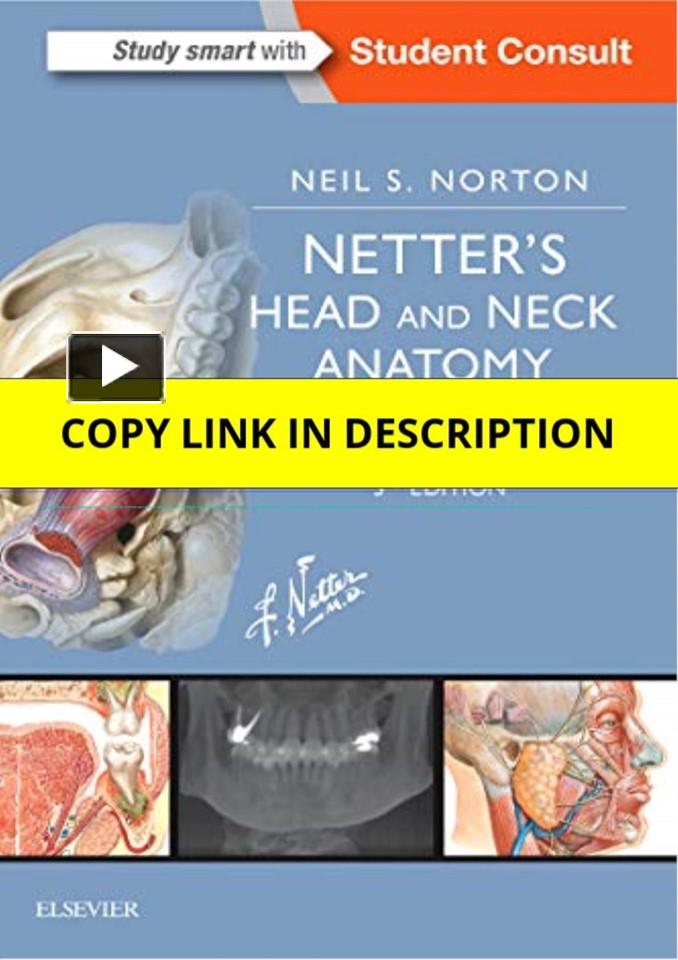 PPT – (PDF) Netter's Head and Neck Anatomy for Dentistry (Netter Basic ...