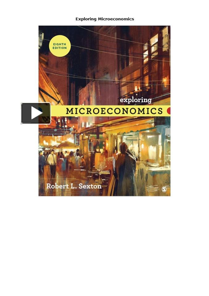 PPT – PDF Exploring Microeconomics PowerPoint presentation | free to ...