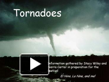 PPT – Do Tornadoes Really Twist PowerPoint presentation | free to view ...